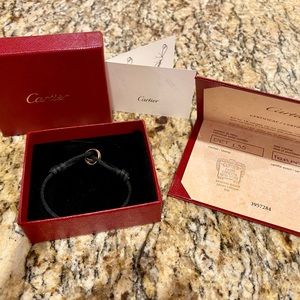 CARTIER
18K Pink Yellow White Gold Trinity